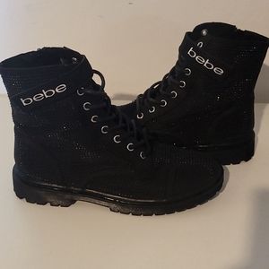 Black sparkle Guess boots!
